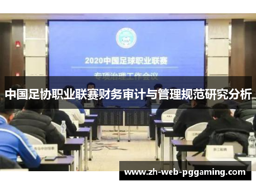 中国足协职业联赛财务审计与管理规范研究分析